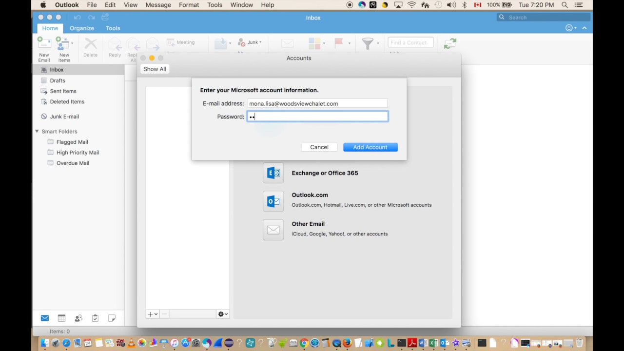 outlook 2016 for mac keeps asking for password office 365